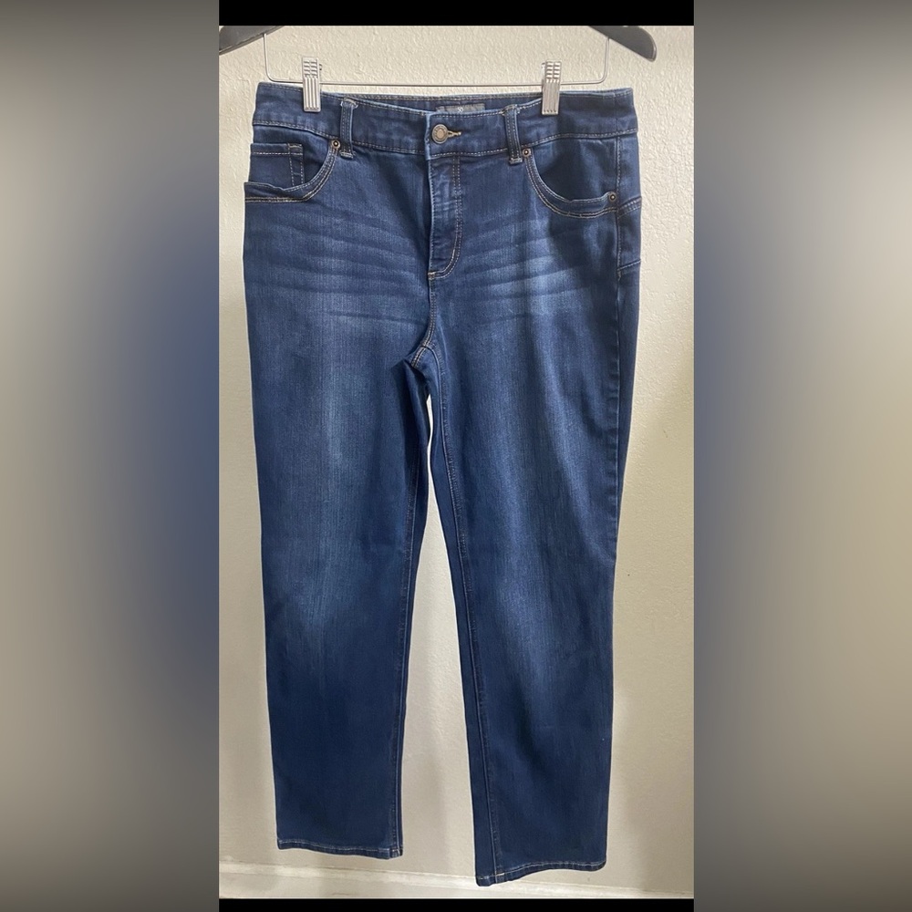 Chico's Straight Leg Blue Jeans